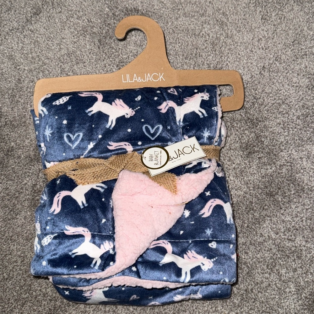 NWT Lila & Jack Baby Blanket